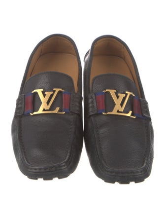 Louis Vuitton LV Monogram Leather Loafers