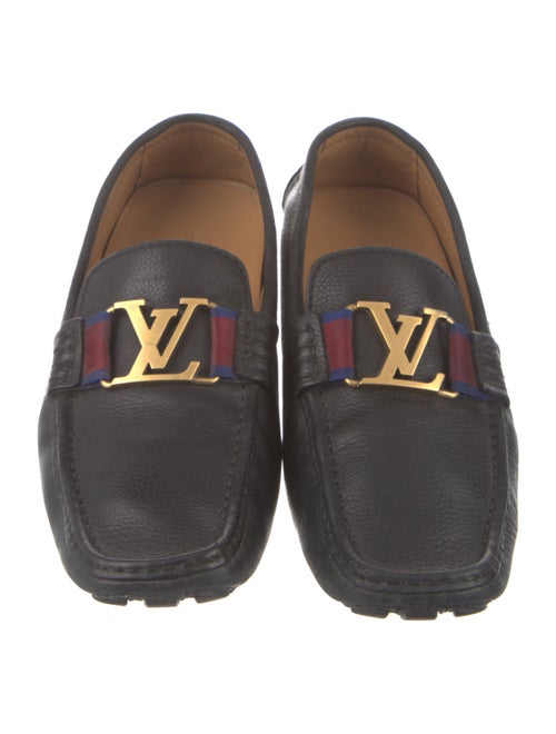 Louis Vuitton LV Monogram Leather Loafers