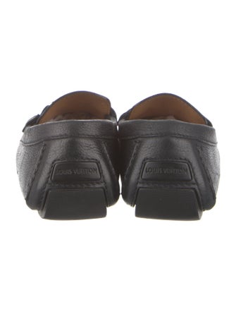 Louis Vuitton LV Monogram Leather Loafers
