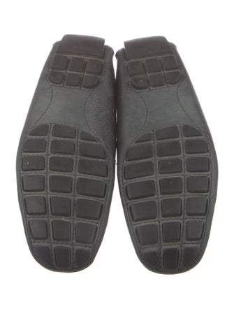 Louis Vuitton LV Monogram Leather Loafers