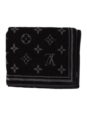 Louis Vuitton Monogram Eclipse Beach Towel