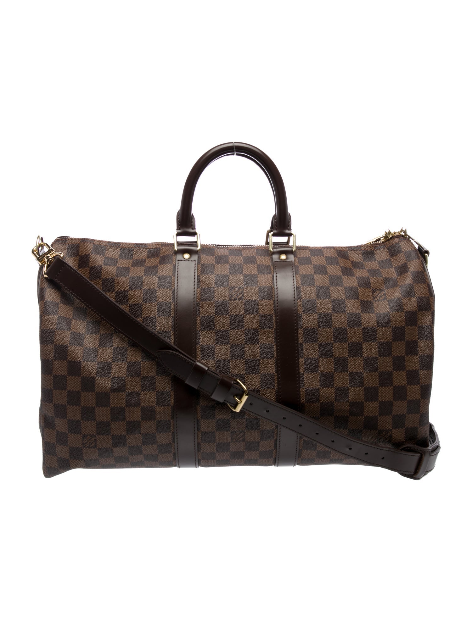 Louis Vuitton Damier Ebene Keepall Bandouliere 45