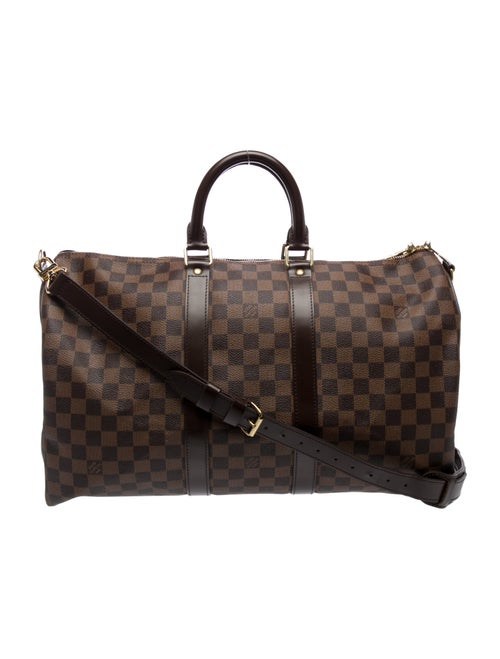 Louis Vuitton Damier Ebene Keepall Bandouliere 45