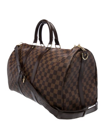 Louis Vuitton Damier Ebene Keepall Bandouliere 45