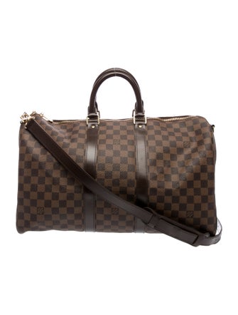 Louis Vuitton Damier Ebene Keepall Bandouliere 45