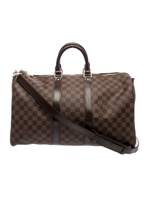 Louis Vuitton Damier Ebene Keepall Bandouliere 45