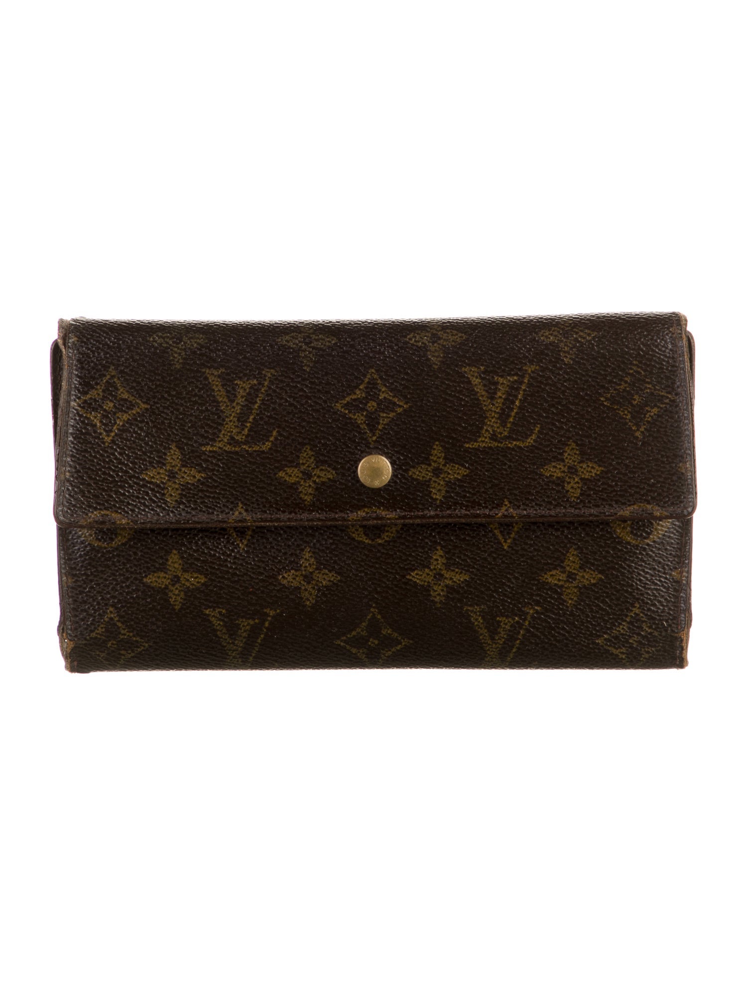Louis Vuitton 2000 LV Monogram Porte Trésor International Wallet