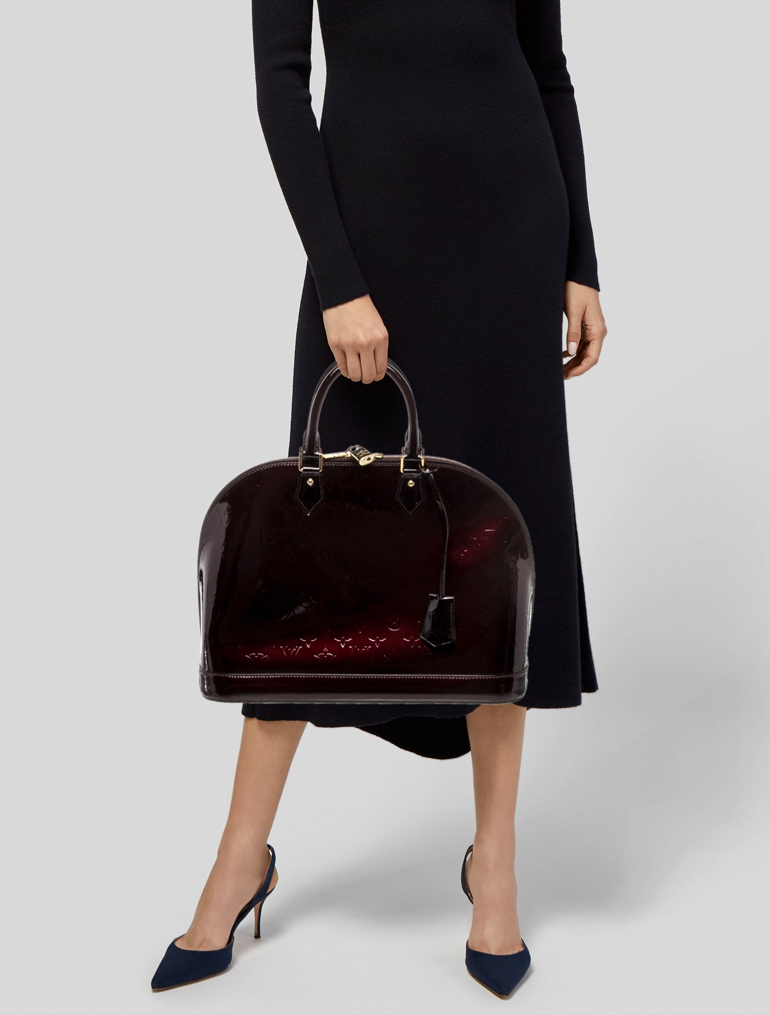 Louis Vuitton Monogram Vernis Alma GM