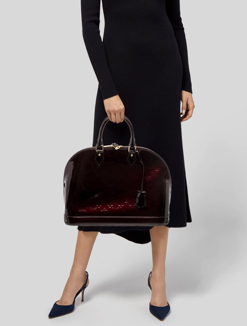 Louis Vuitton Monogram Vernis Alma GM