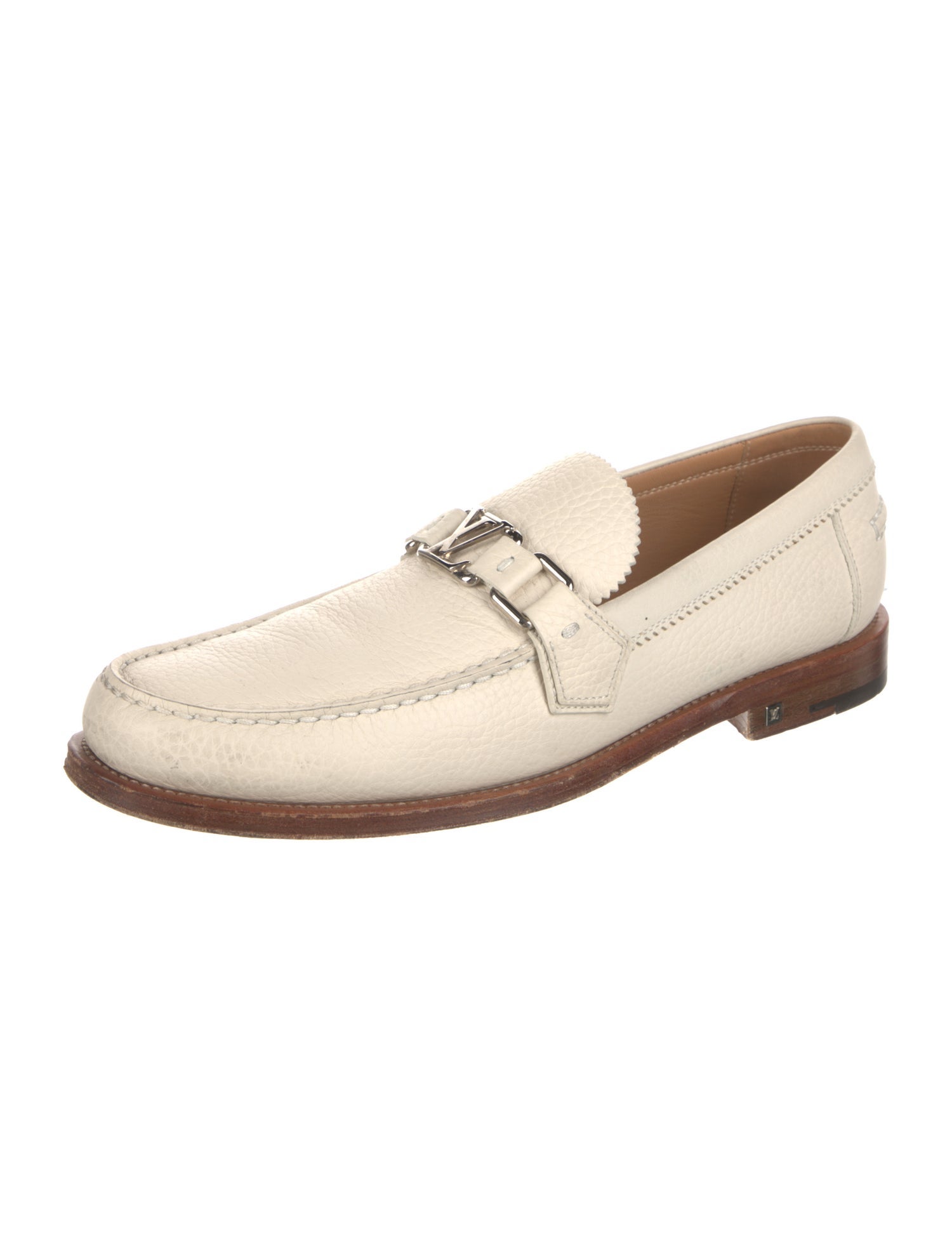 Louis Vuitton Leather Loafers