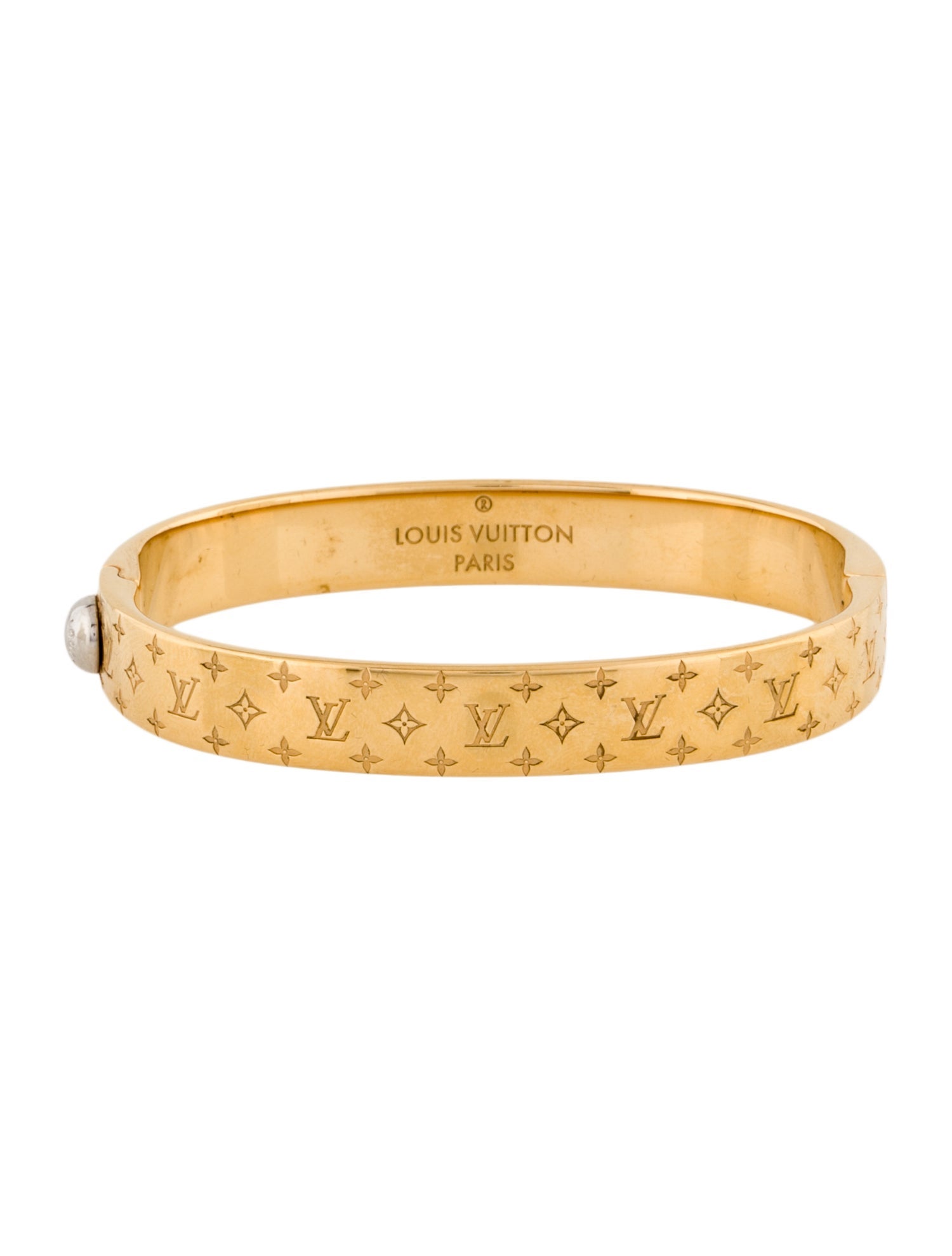 Louis Vuitton Nanogram Cuff Bracelet