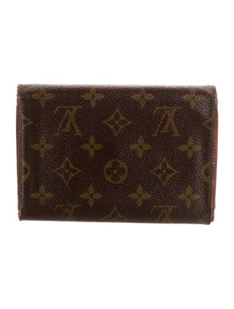 Louis Vuitton 1998 LV Monogram Porte-Trésor Étui Papier Wallet