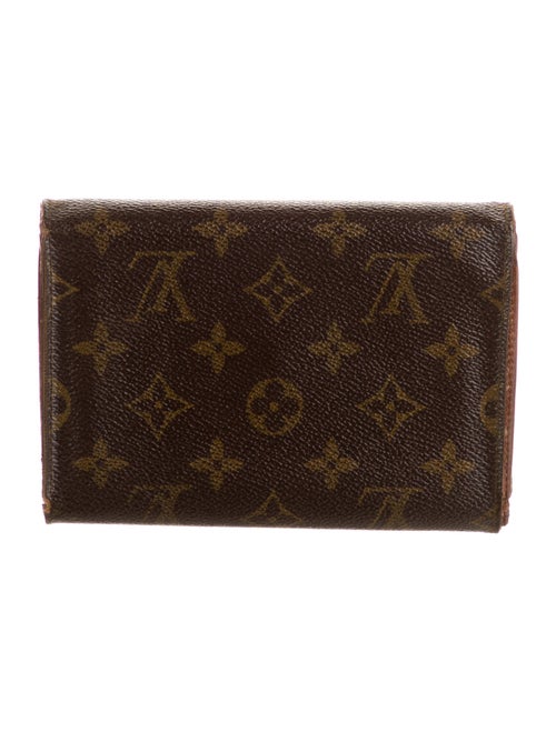 Louis Vuitton 1998 LV Monogram Porte-Trésor Étui Papier Wallet