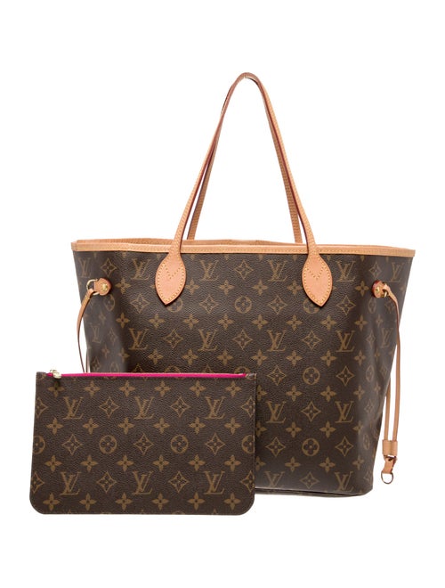Louis Vuitton Monogram Neverfull w/Pouch MM