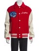 Louis Vuitton 2023 x Yayoi Kusama Leather Varsity Varsity Jacket