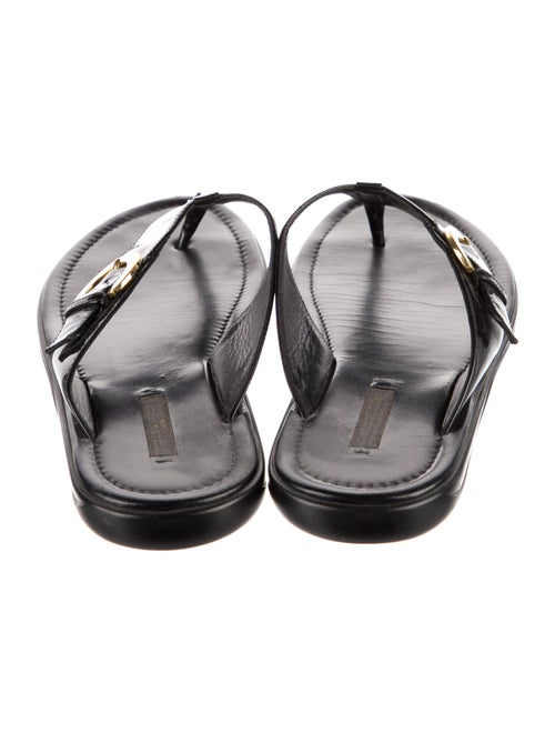 Louis Vuitton Patent Leather Slides