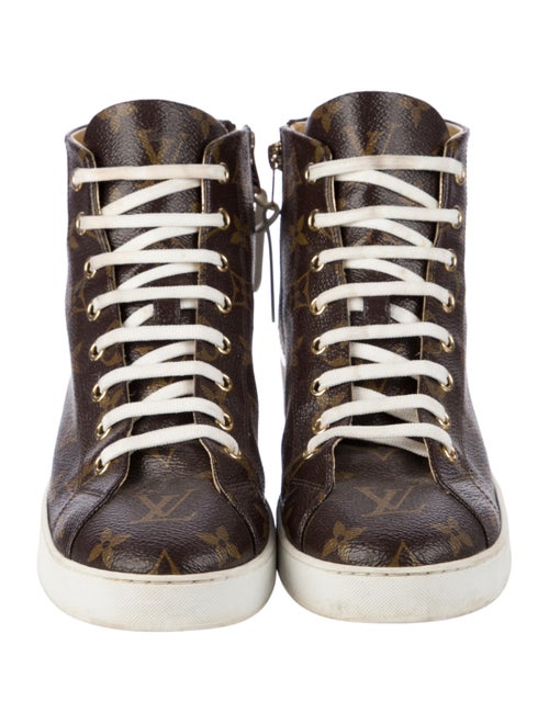 Louis Vuitton Monogram Pattern Sneakers