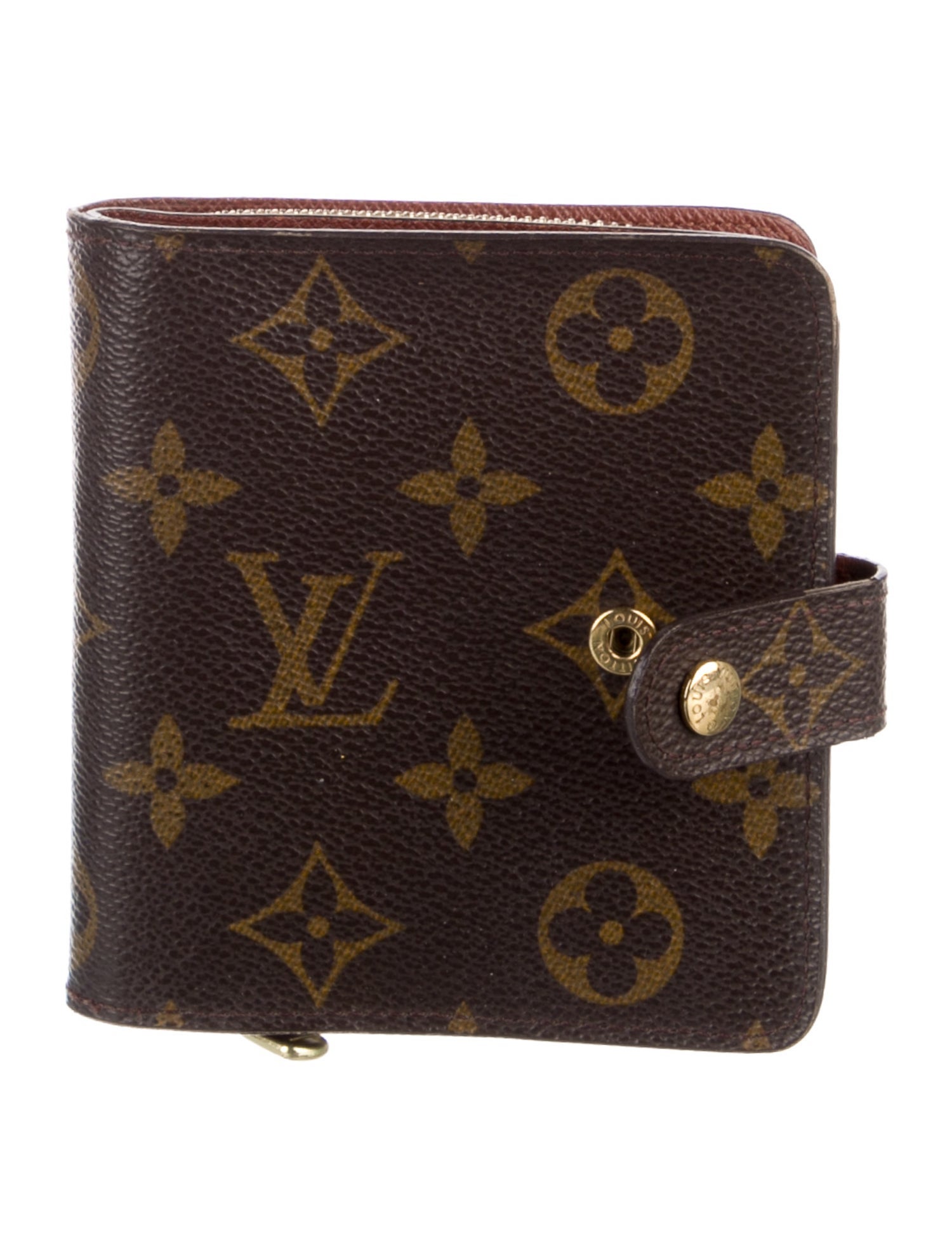 Louis Vuitton 2000 LV Monogram Compact Zippé Wallet