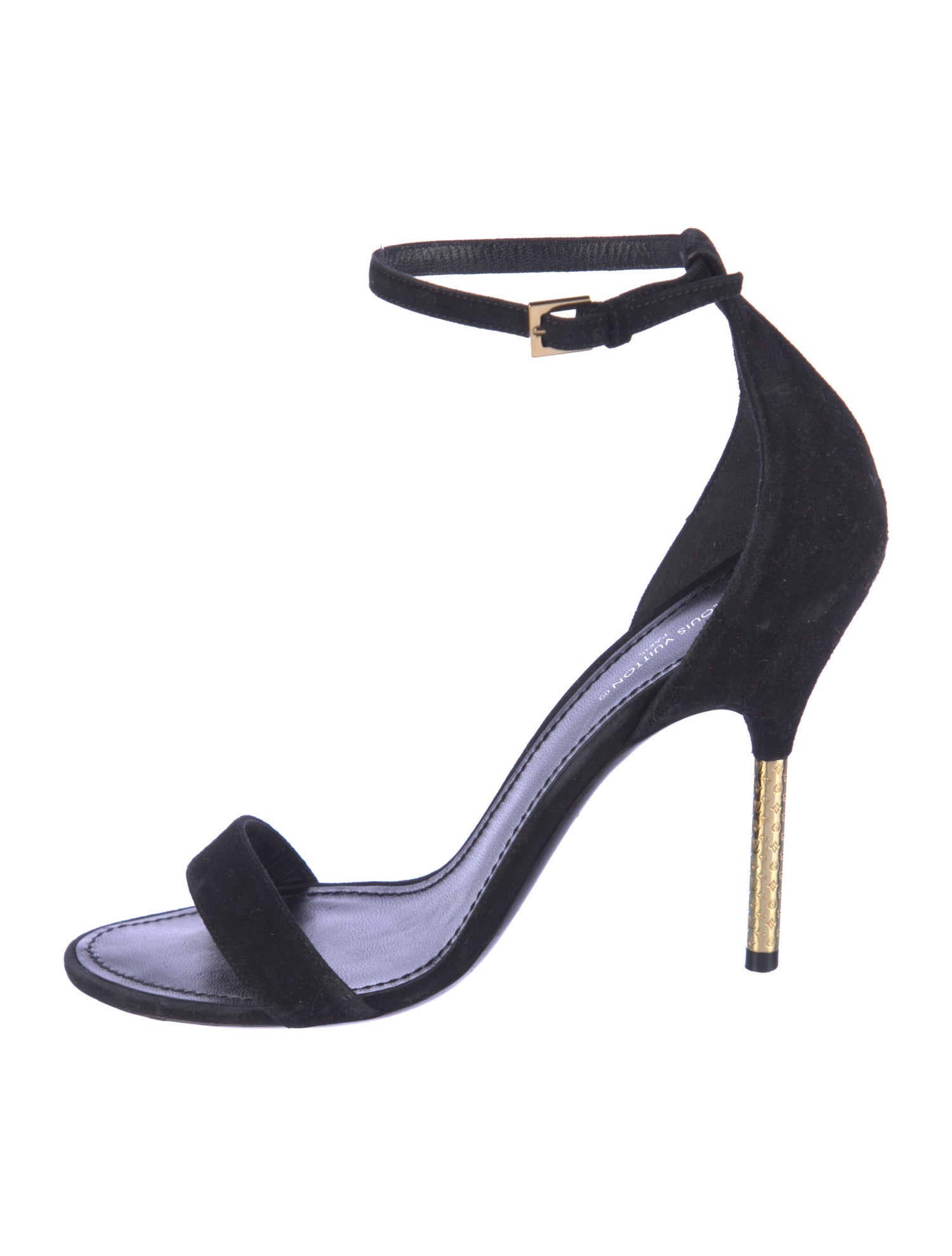 Louis Vuitton Suede Sandals