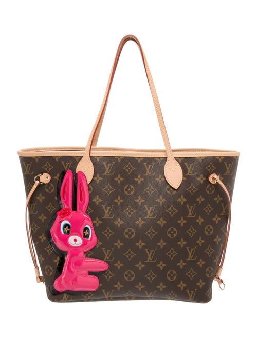 Louis Vuitton LV Monogram Sun Yitian Rabbit Neverfull w/Pouch MM 2024
