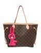 Louis Vuitton LV Monogram Sun Yitian Rabbit Neverfull w/Pouch MM 2024