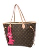 Louis Vuitton LV Monogram Sun Yitian Rabbit Neverfull w/Pouch MM 2024