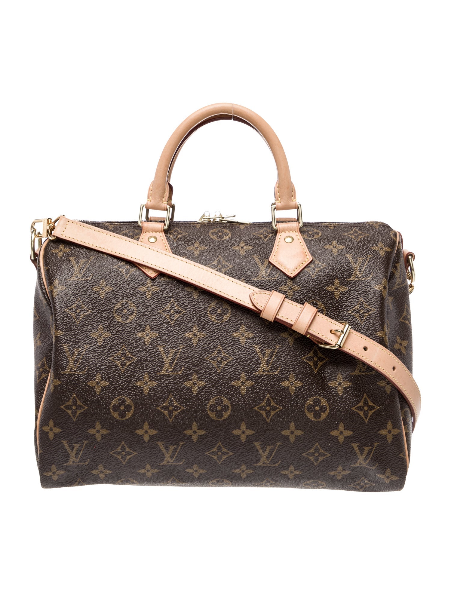 Louis Vuitton LV Monogram Speedy Bandouliere 30