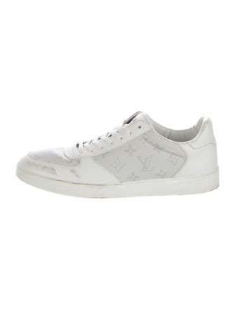 Louis Vuitton Monogram Pattern Leather Sneakers