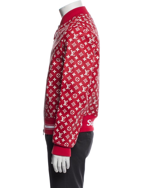 Louis Vuitton x Supreme 2017 LV Monogram Bomber Jacket