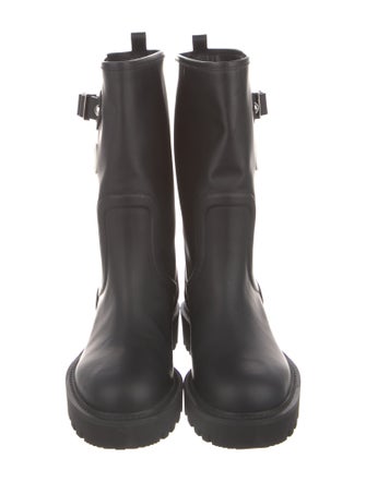Louis Vuitton LV Monogram Rubber Rain Boots