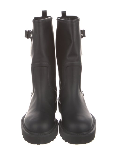 Louis Vuitton LV Monogram Rubber Rain Boots