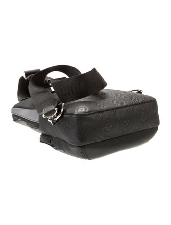 Louis Vuitton Leather Messenger Bag