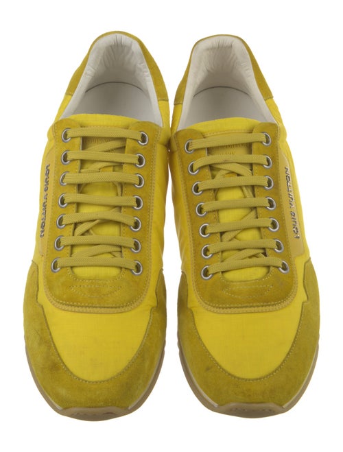 Louis Vuitton Nylon Colorblock Pattern Sneakers