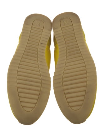 Louis Vuitton Nylon Colorblock Pattern Sneakers