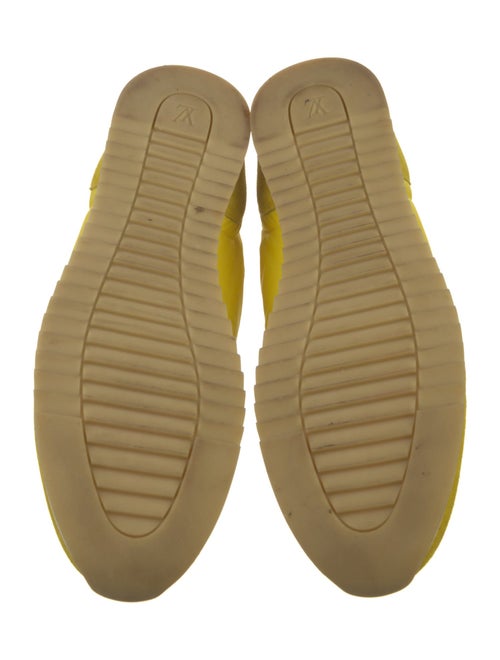 Louis Vuitton Nylon Colorblock Pattern Sneakers