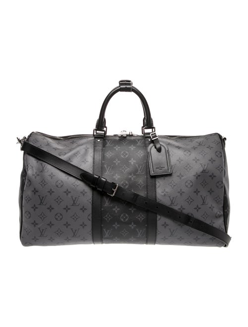Louis Vuitton Monogram Eclipse Keepall Bandouliere 50