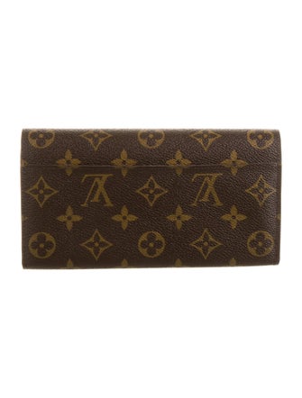 Louis Vuitton 2017 Monogram Pattern Sarah Wallet