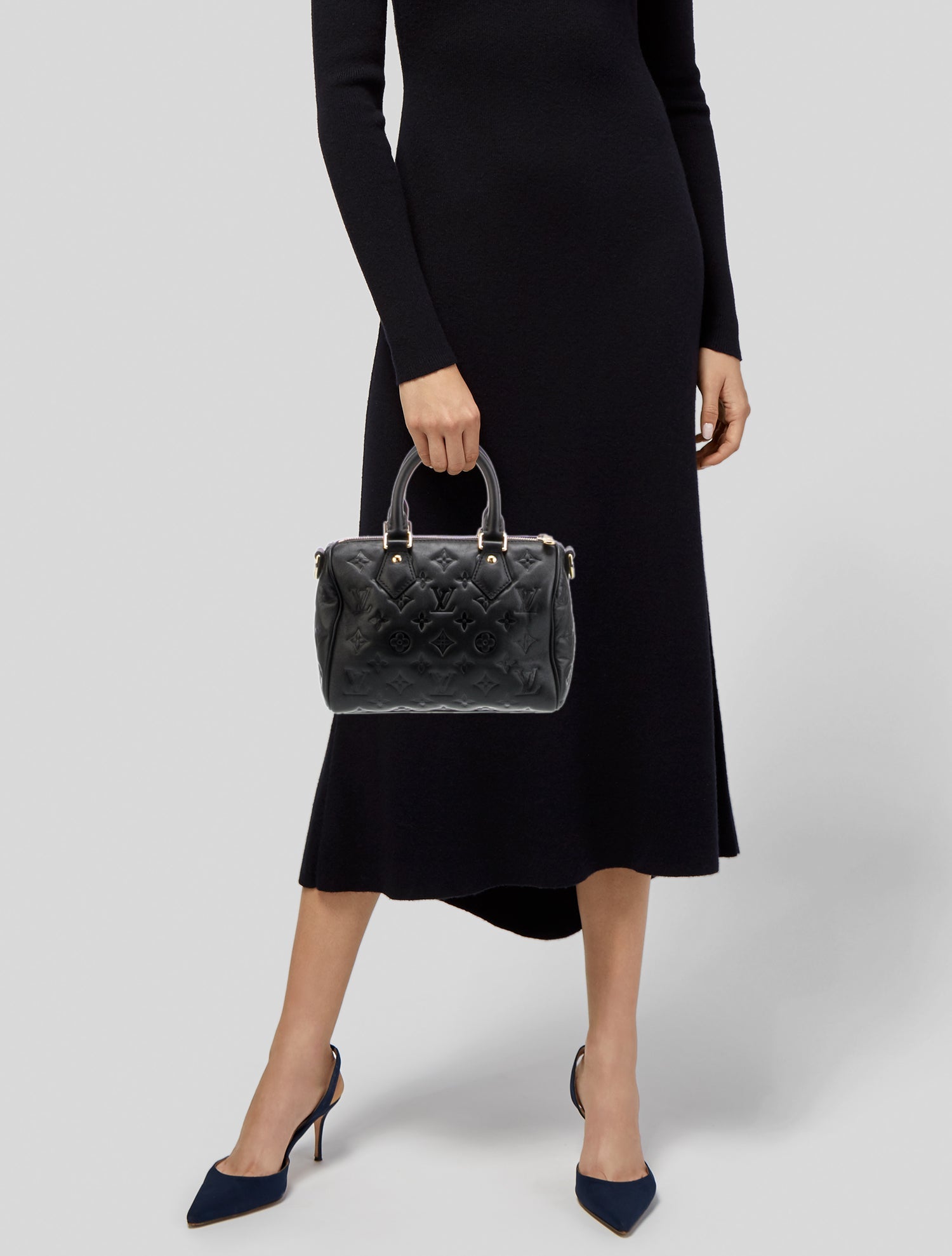 Louis Vuitton Monogram Speedy Bandouliere 25