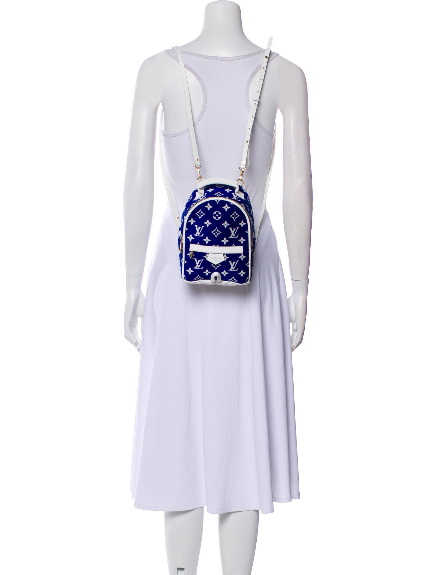 Louis Vuitton LV Monogram Match Palm Springs Mini