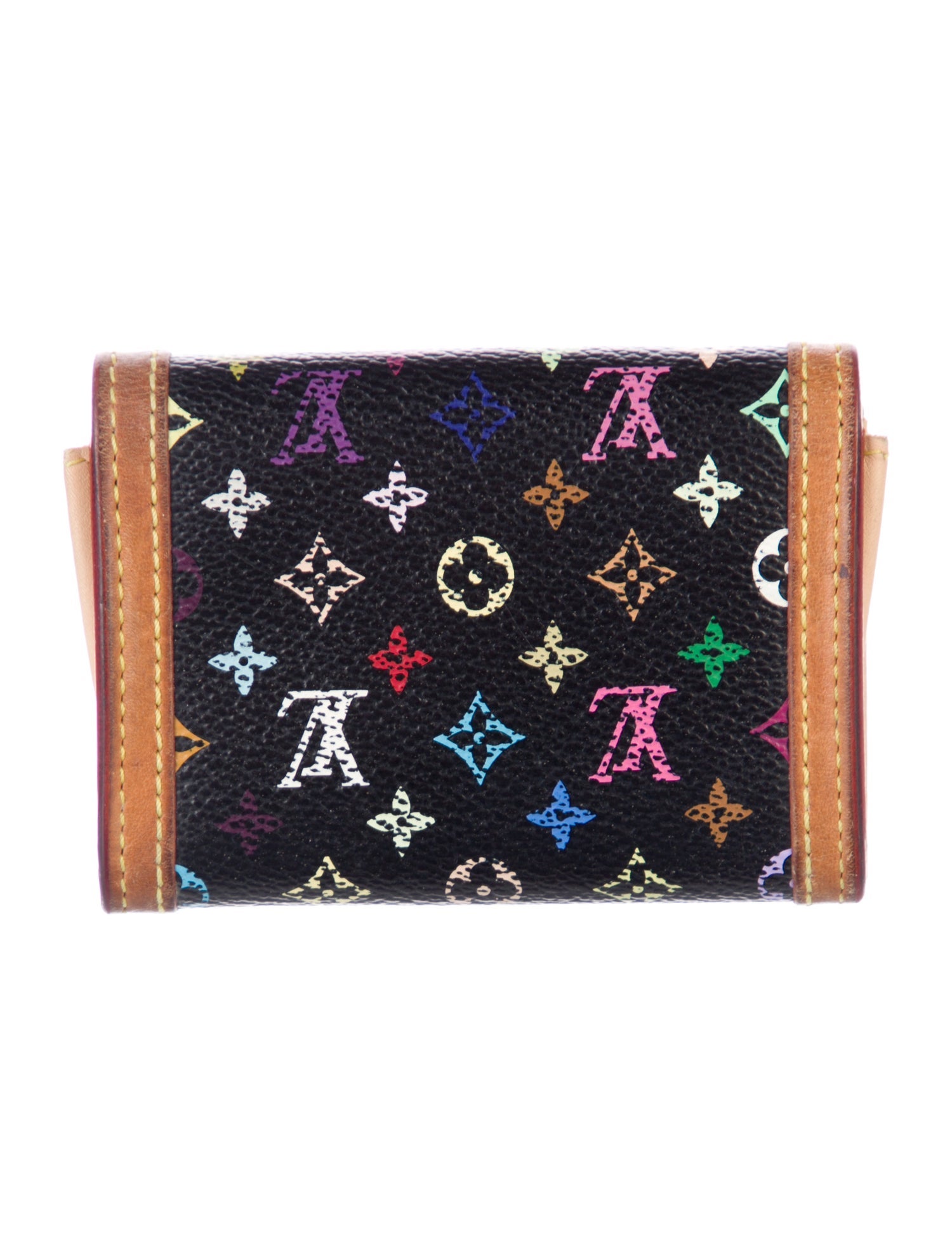 Louis Vuitton Multicolore Monogram Pattern Coated Canvas Wallet