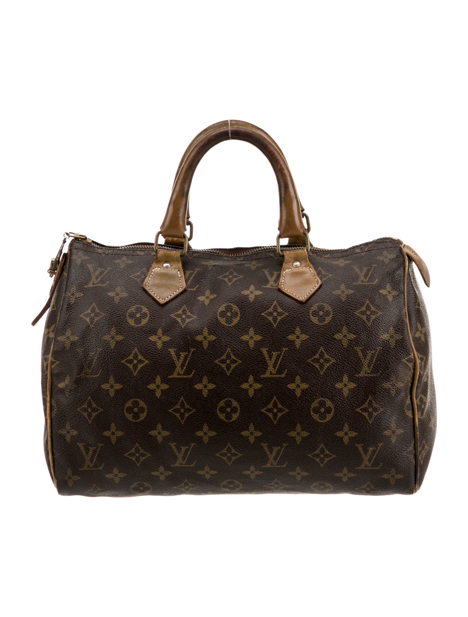 Louis Vuitton LV Monogram Speedy 30 Vintage