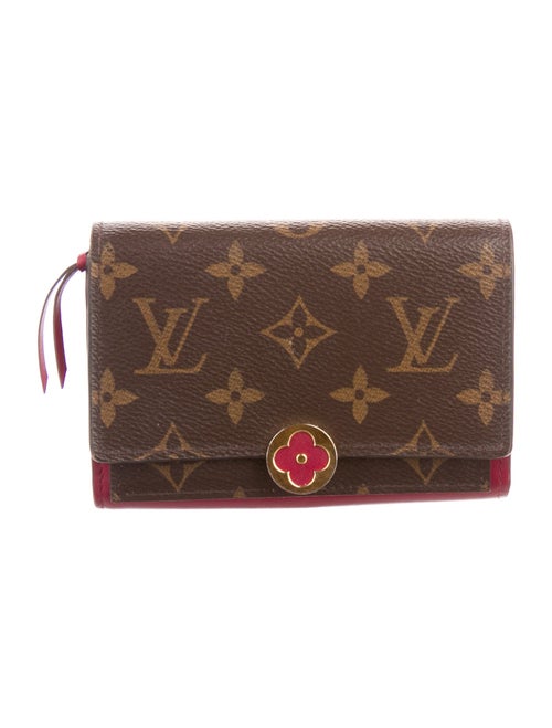 Louis Vuitton 2019 LV Monogram Flore Compact Wallet