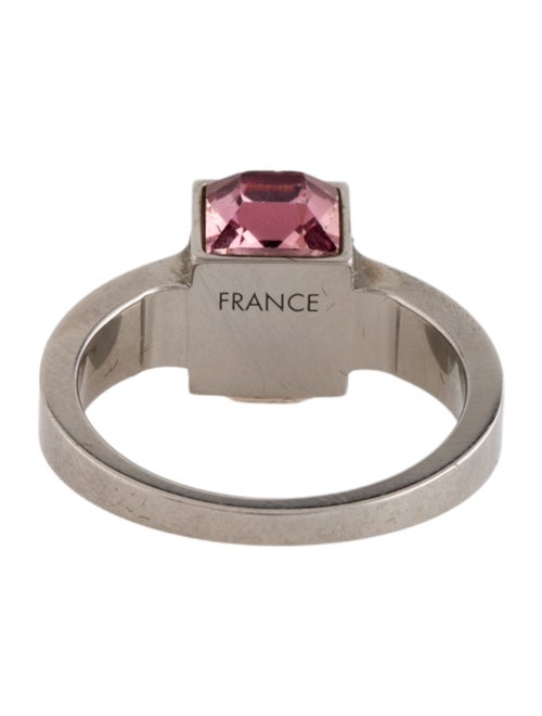 Louis Vuitton Crystal Gamble Cocktail Ring