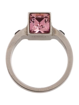 Louis Vuitton Crystal Gamble Cocktail Ring