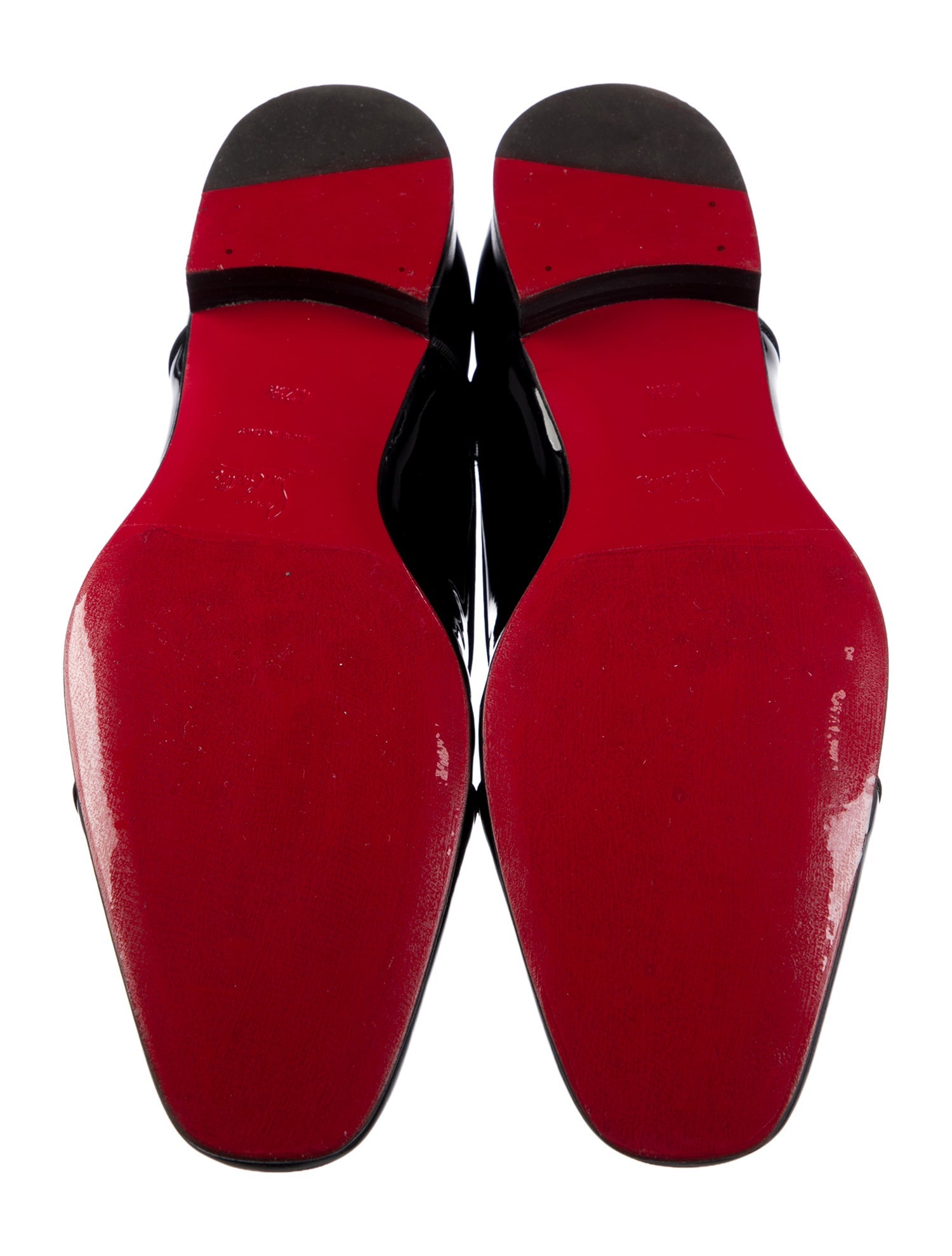 Christian Louboutin Patent Leather Dress Loafers