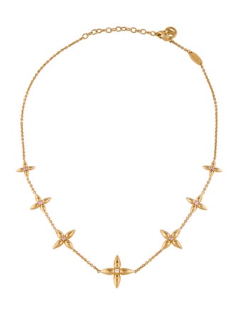 Louis Vuitton Louisette Station Necklace