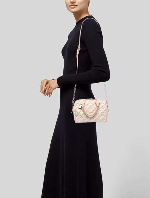 Louis Vuitton LV Monogram Speedy Bandouliere 20