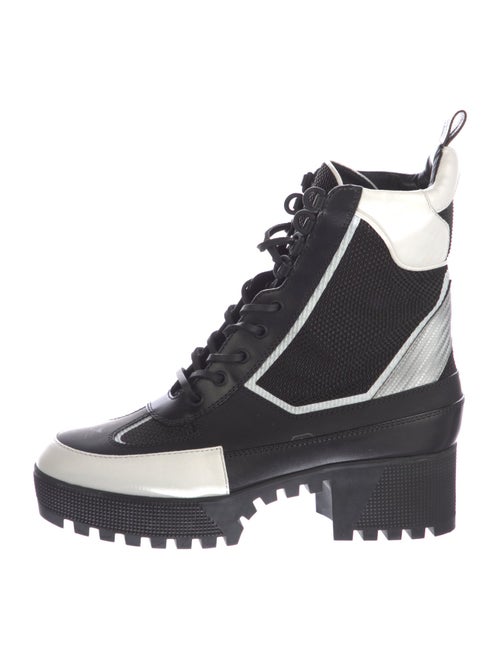 Louis Vuitton Laureate LV Monogram Combat Boots