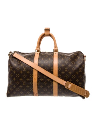 Louis Vuitton LV Monogram Keepall Bandouliere 45