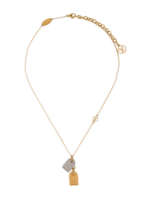 Louis Vuitton Nanogram Pendant Necklace